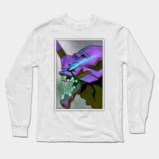 Neon Genisis Evangelion Unit 01 Long Sleeve T-Shirt